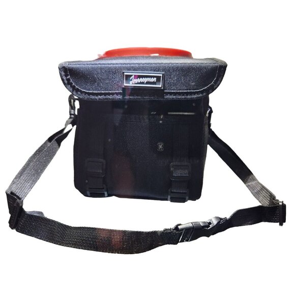 Auto Trash Can Car Waste Bin Blk w/Lid Pockets Collapsible Leakproof Journeyman - Picture 2 of 5